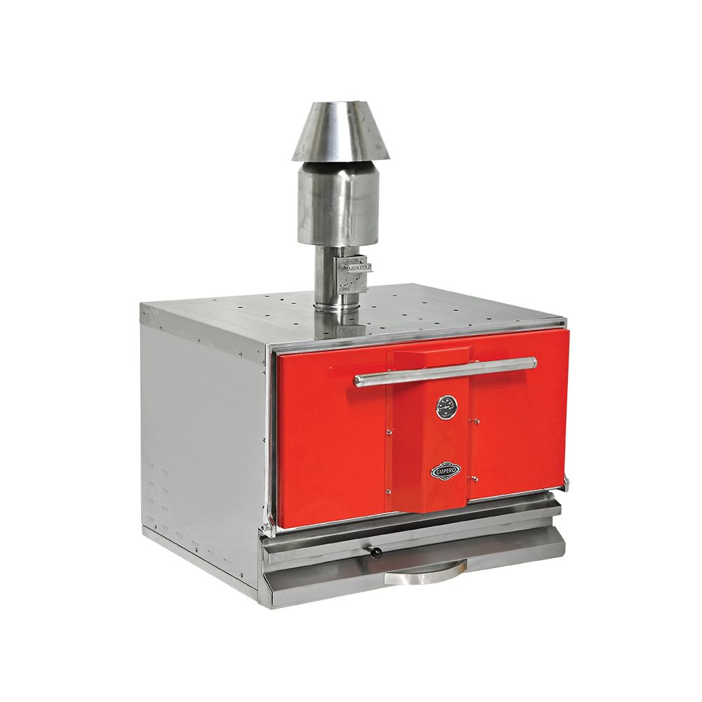 Cuptor profesional, inox, cu carbuni, 20 kg carne/h - 1