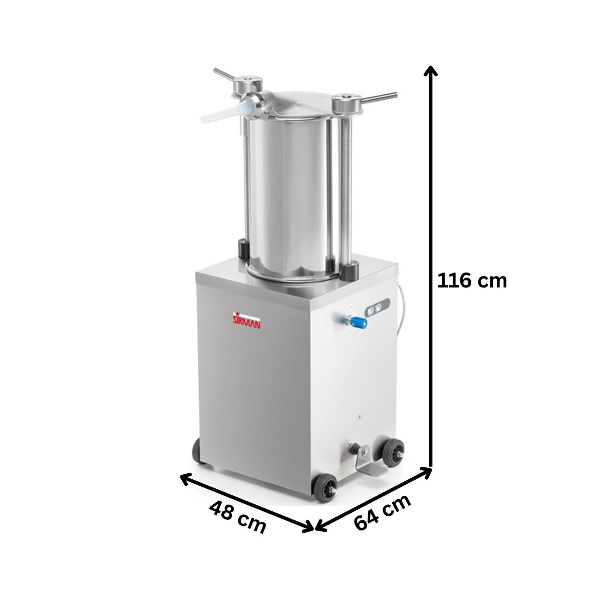 Masina de umplut carnati SIRMAN 35 lt - 9