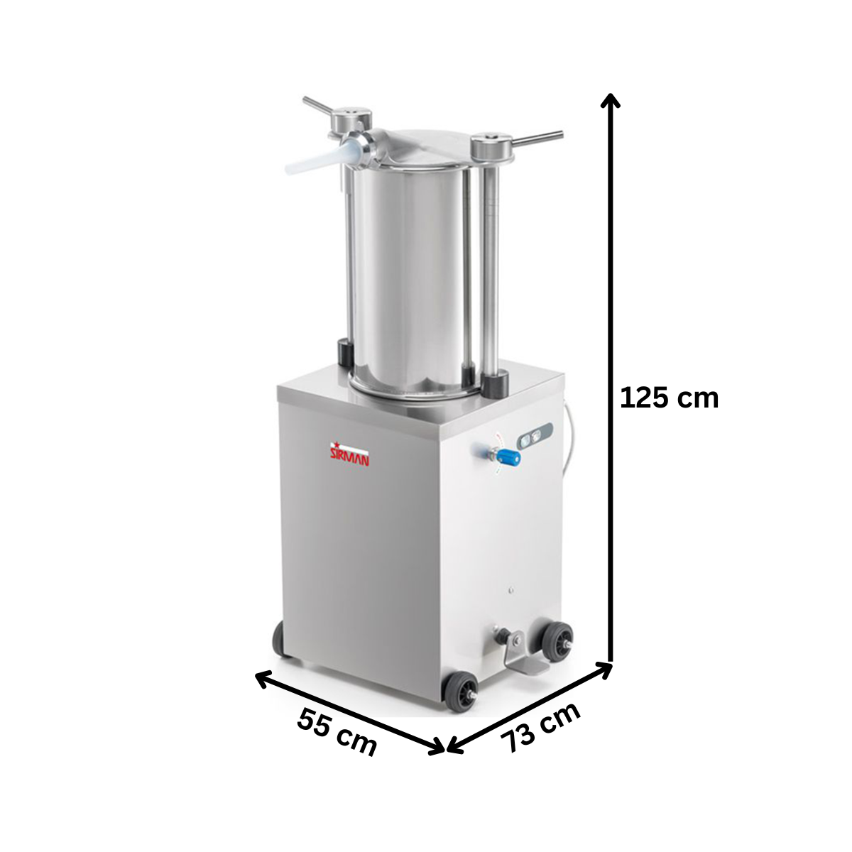 Masina de umplut carnati SIRMAN 50 lt - 9