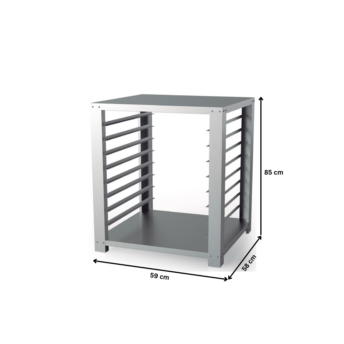 Suport cuptor FM din inox - 3