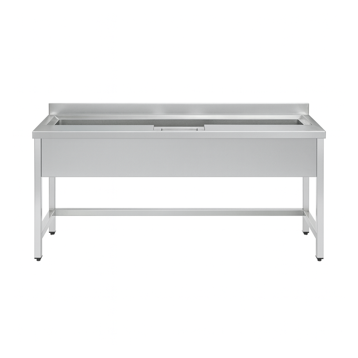 Masa de lucru inox pentru preparare peste 160*70*85 - 3