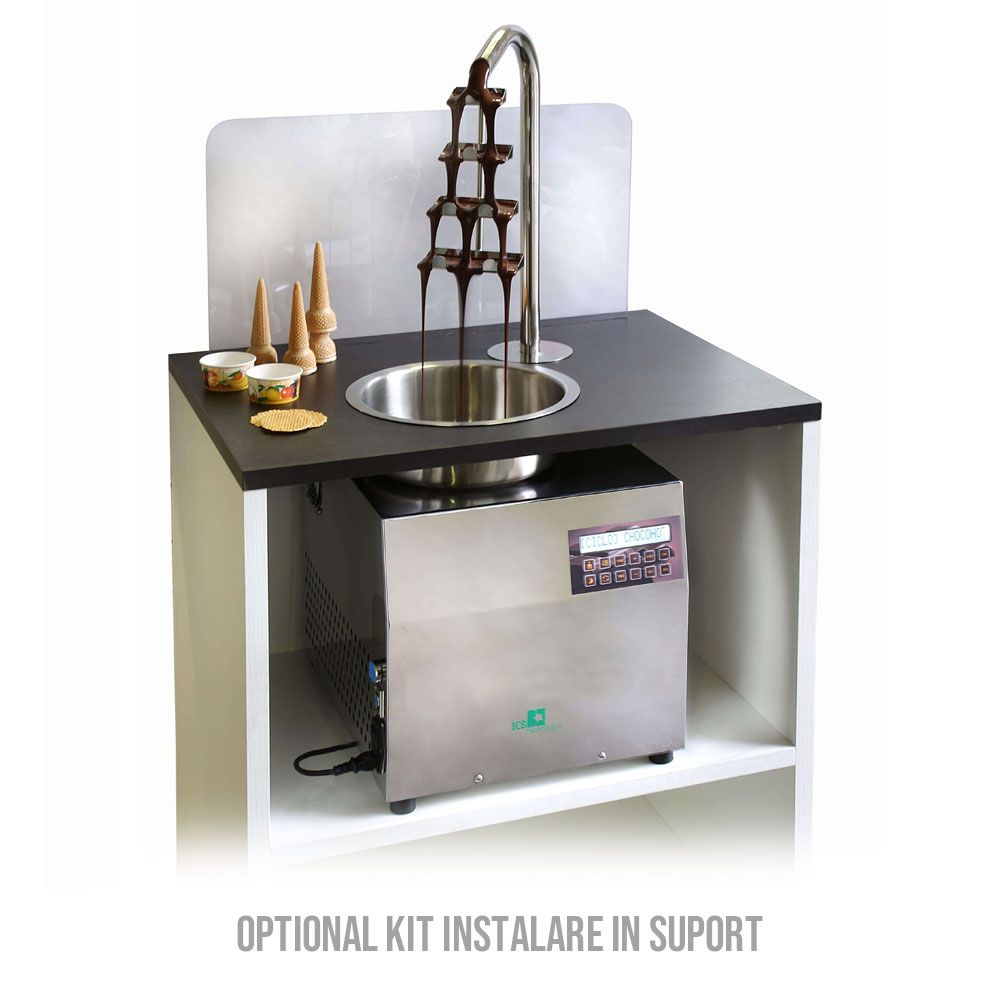 Dispenser ciocolata, inox, 5.5 kg, 39*46*82 cm - 9