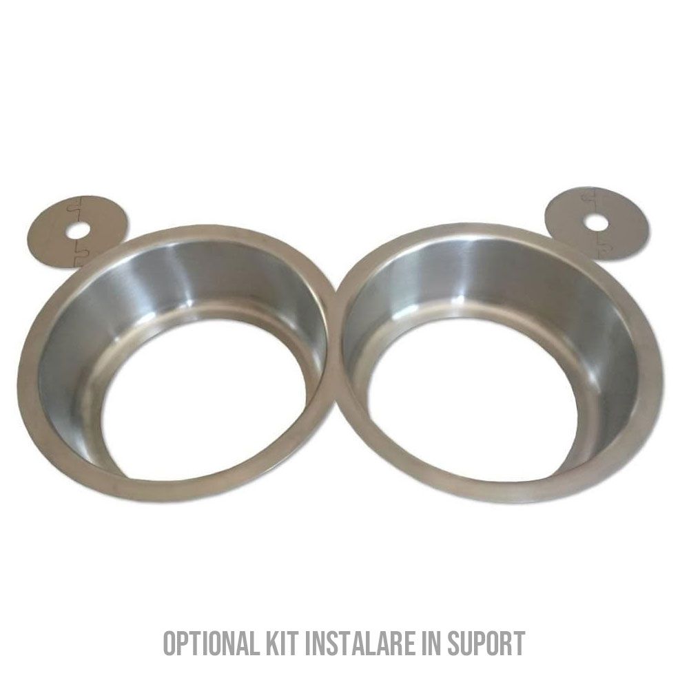 Dispenser ciocolata, inox, 2 x 5.5 kg, 74*46*82 cm - 3