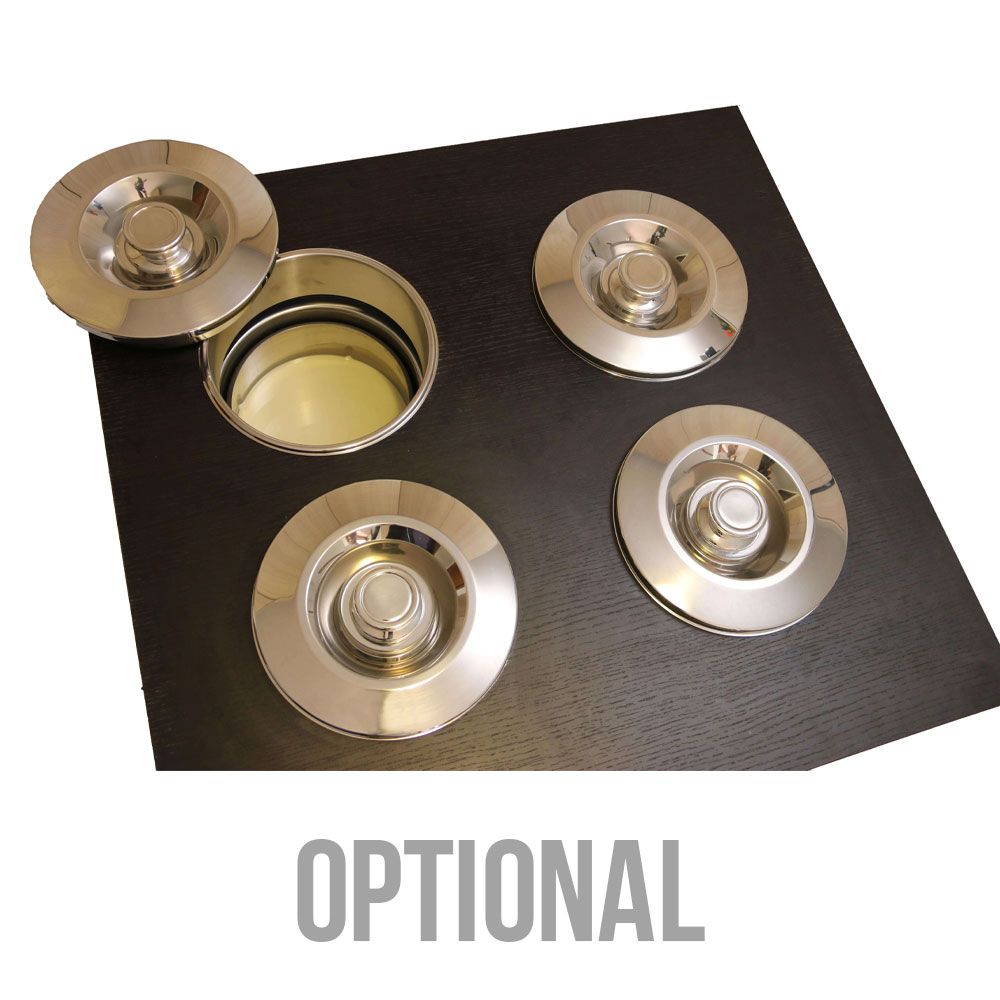 Ciocolatiera pentru inghetata, inox, 7 lt, 31*31*30 cm - 4