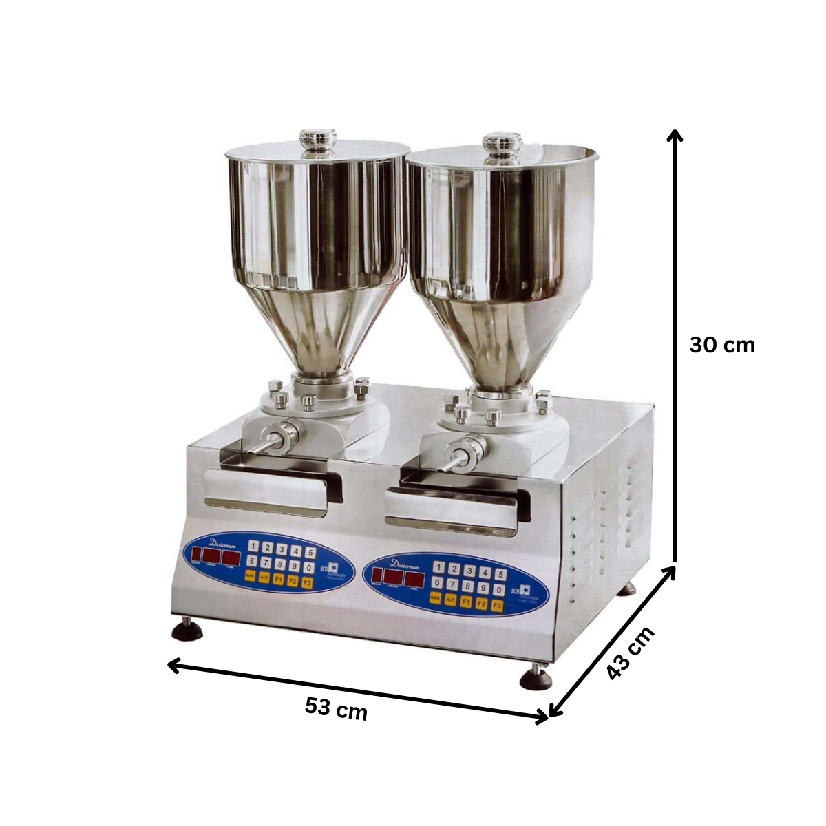 Masina pentru injectat si dozat creme 2 x 8,5 lt - 3