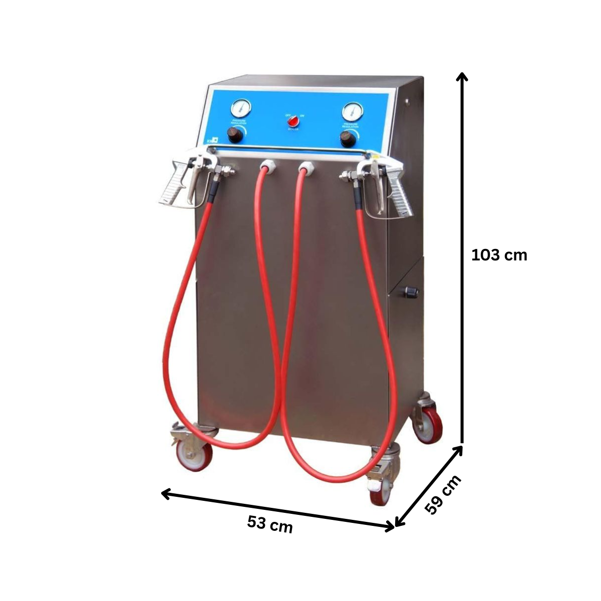 Dispenser gelatina cu furtun incalzit si furtun rece pentru bain-marie - 1