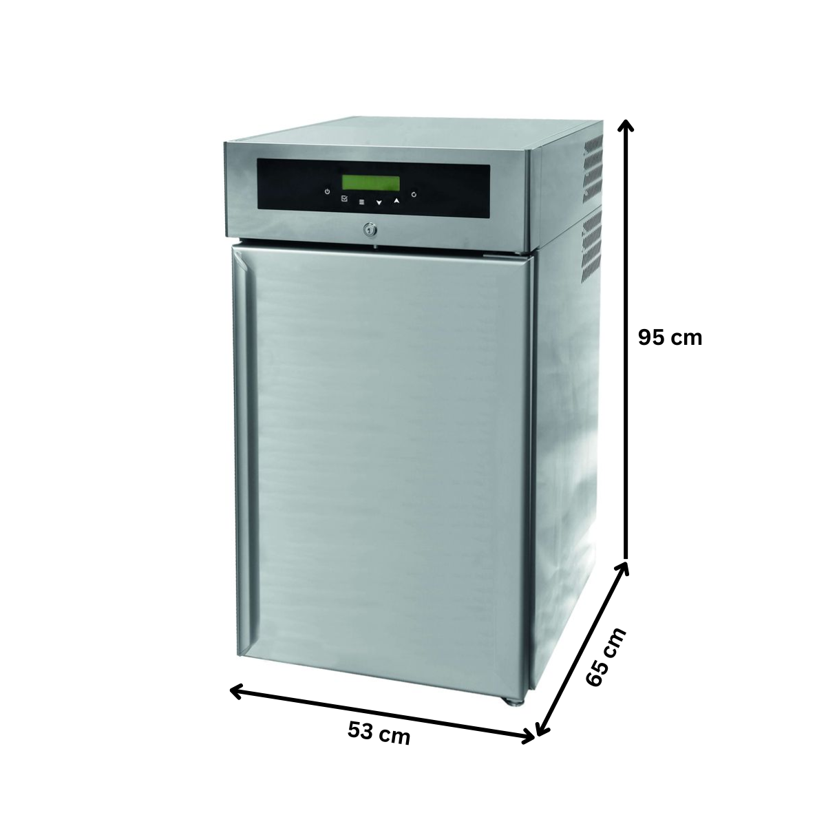 Dulap frigorific inox, pentru ciocolata, 135 lt - 2