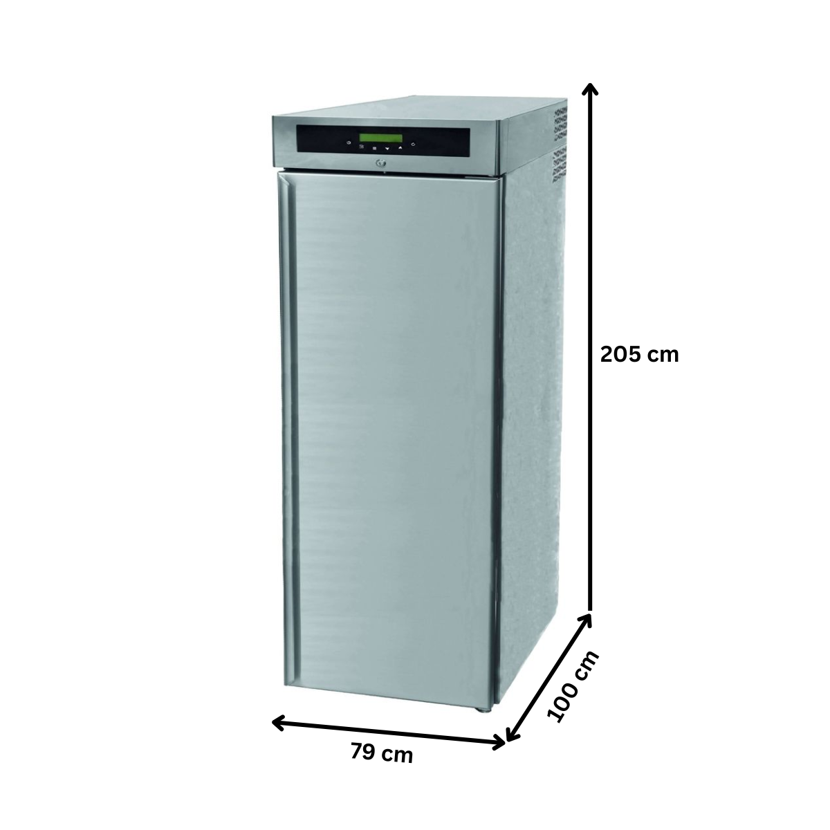 Dulap frigorific inox, pentru ciocolata, 870 lt - 2