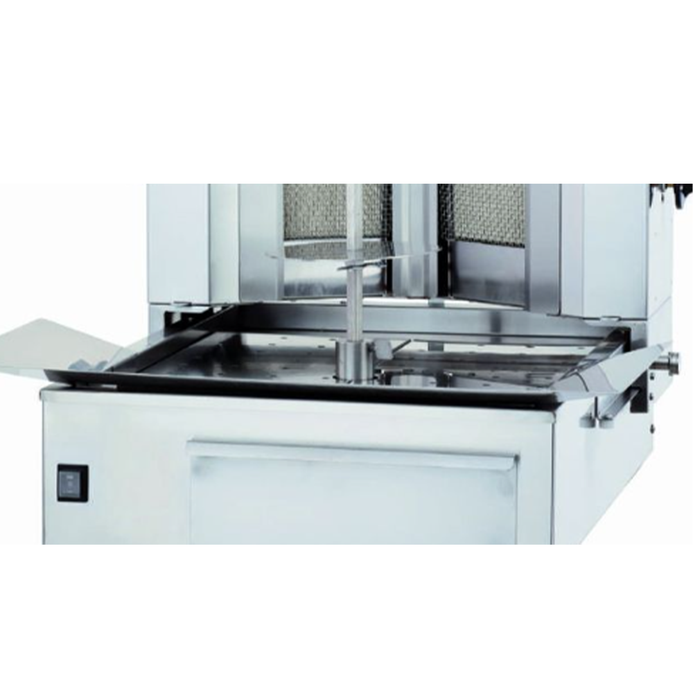 Aparat shaorma kebab pe gaz KALITEGAZ cu 3+3 arzatoare - 1