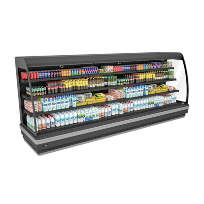 Raft frigorific pentru mezeluri-lactate-bauturi 250 cm - motor exterior - 0