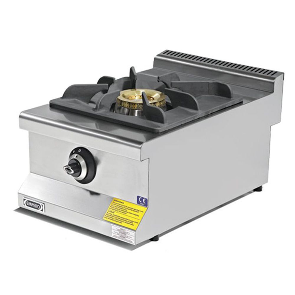 Masina de gatit pe gaz, inox, cu 1 arzator, 40*63*28 cm - 1