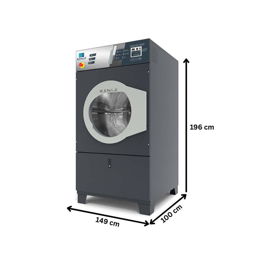 Uscator rotativ KENLE, capacitate 35 kg, Electric - 2