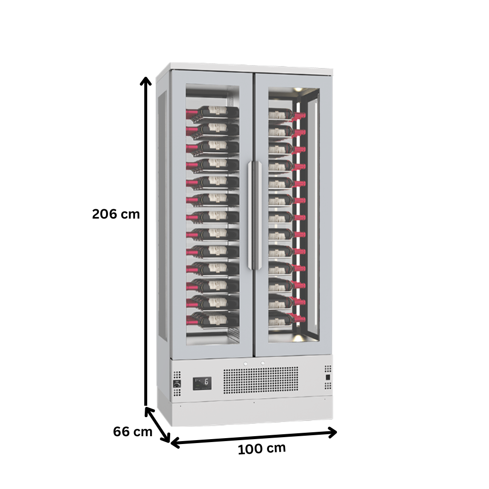 Vitrina frigorifica FRENOX, 104 sticle - 4