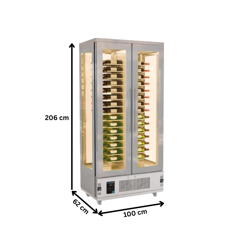 Vitrina frigorifica FRENOX, 104 sticle - 2
