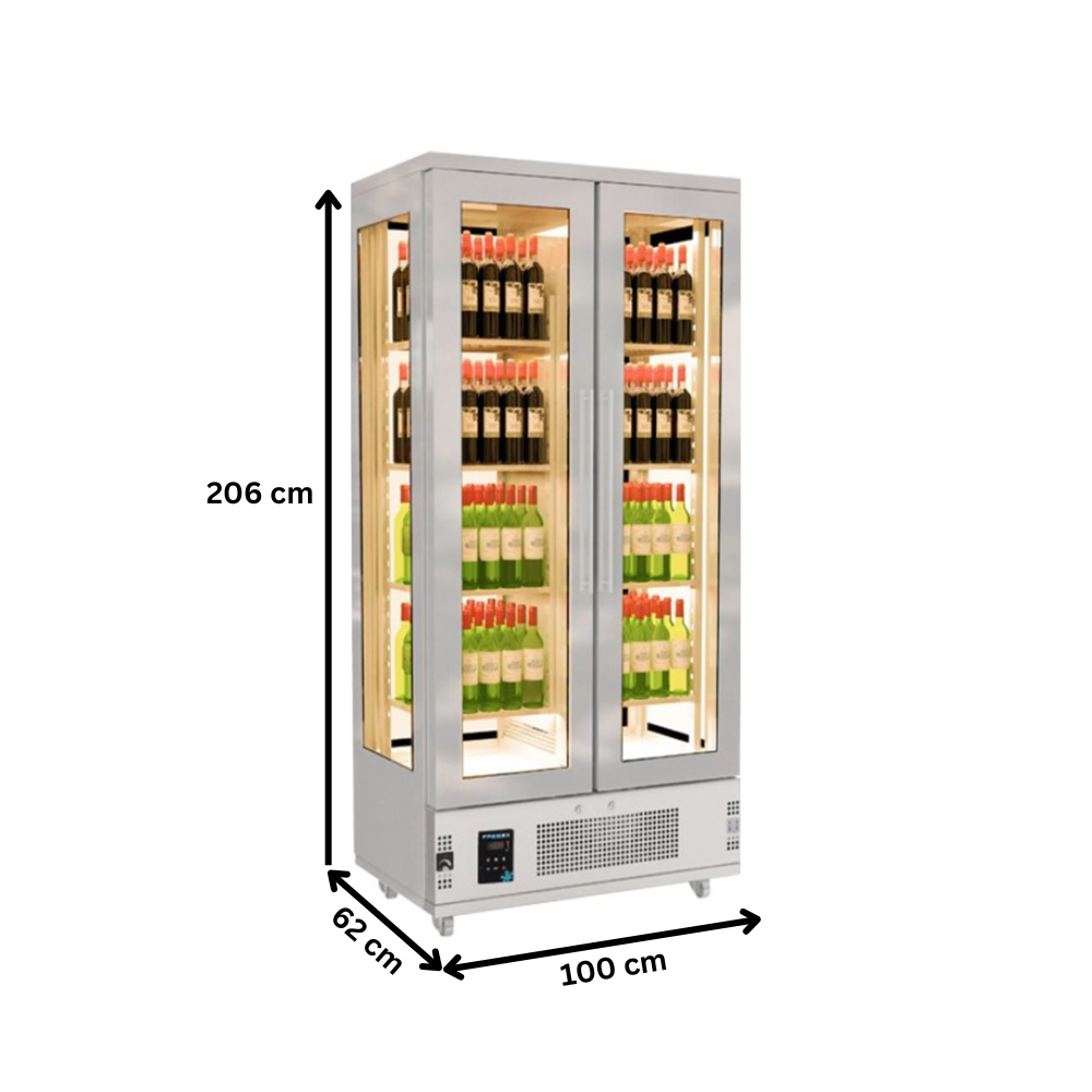 Vitrina frigorifica FRENOX, 128 sticle - 3