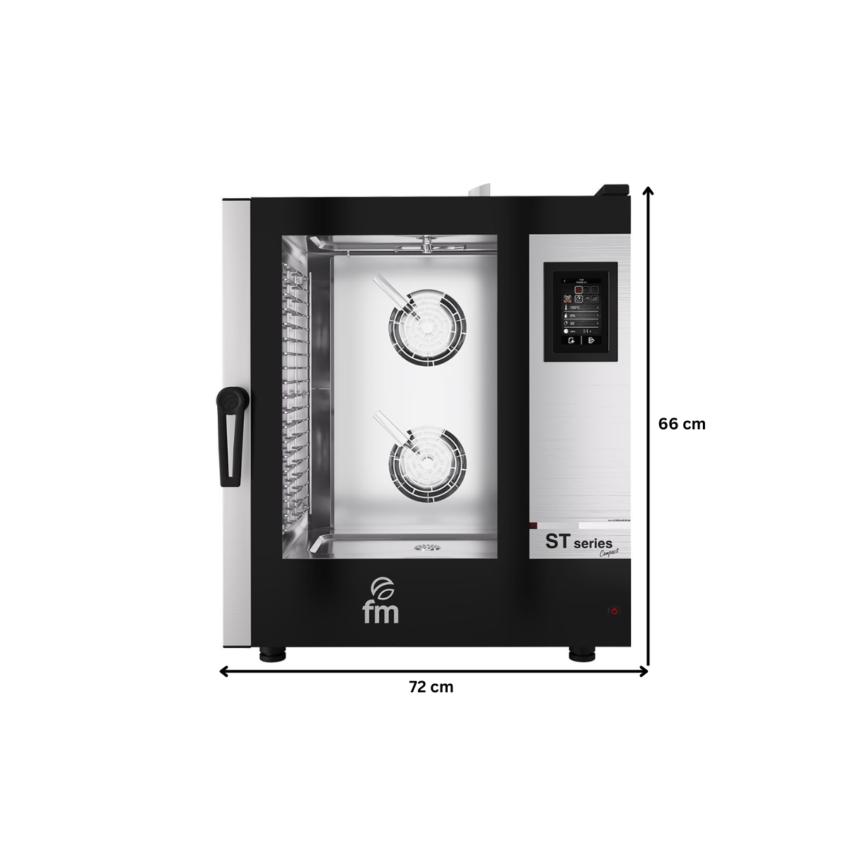 Cuptor profesional gastronomic FM electric cu 10 cuve si panou de control touchscreen - 7