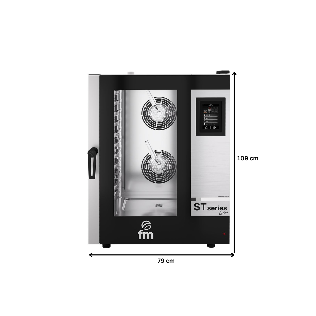 Cuptor profesional gastronomic FM electric cu 11 cuve si panou de control touchscreen - 3