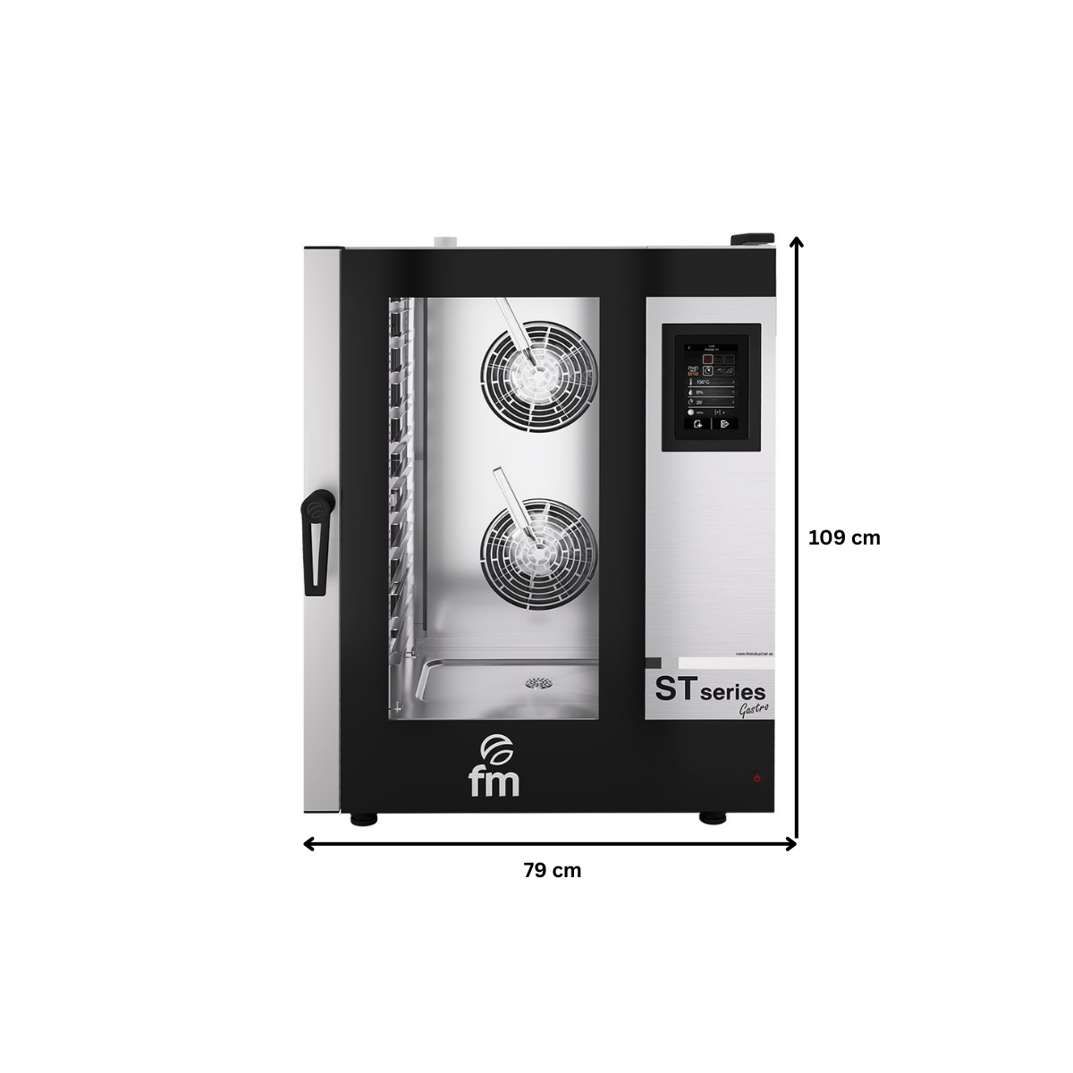 Cuptor profesional gastronomic FM electric cu 11 cuve si panou de control touchscreen - 3