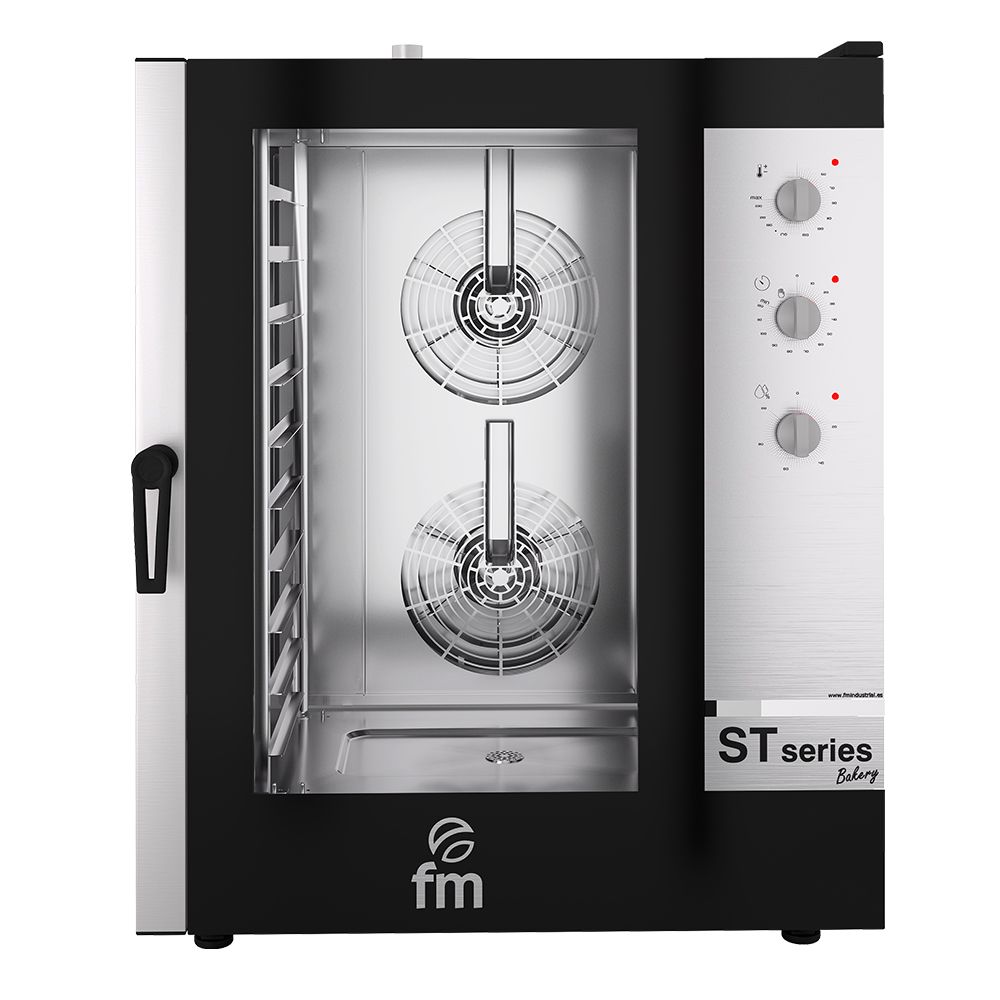 Cuptor profesional patiserie FM electric cu 10 tavi si panou de control mecanic - 0
