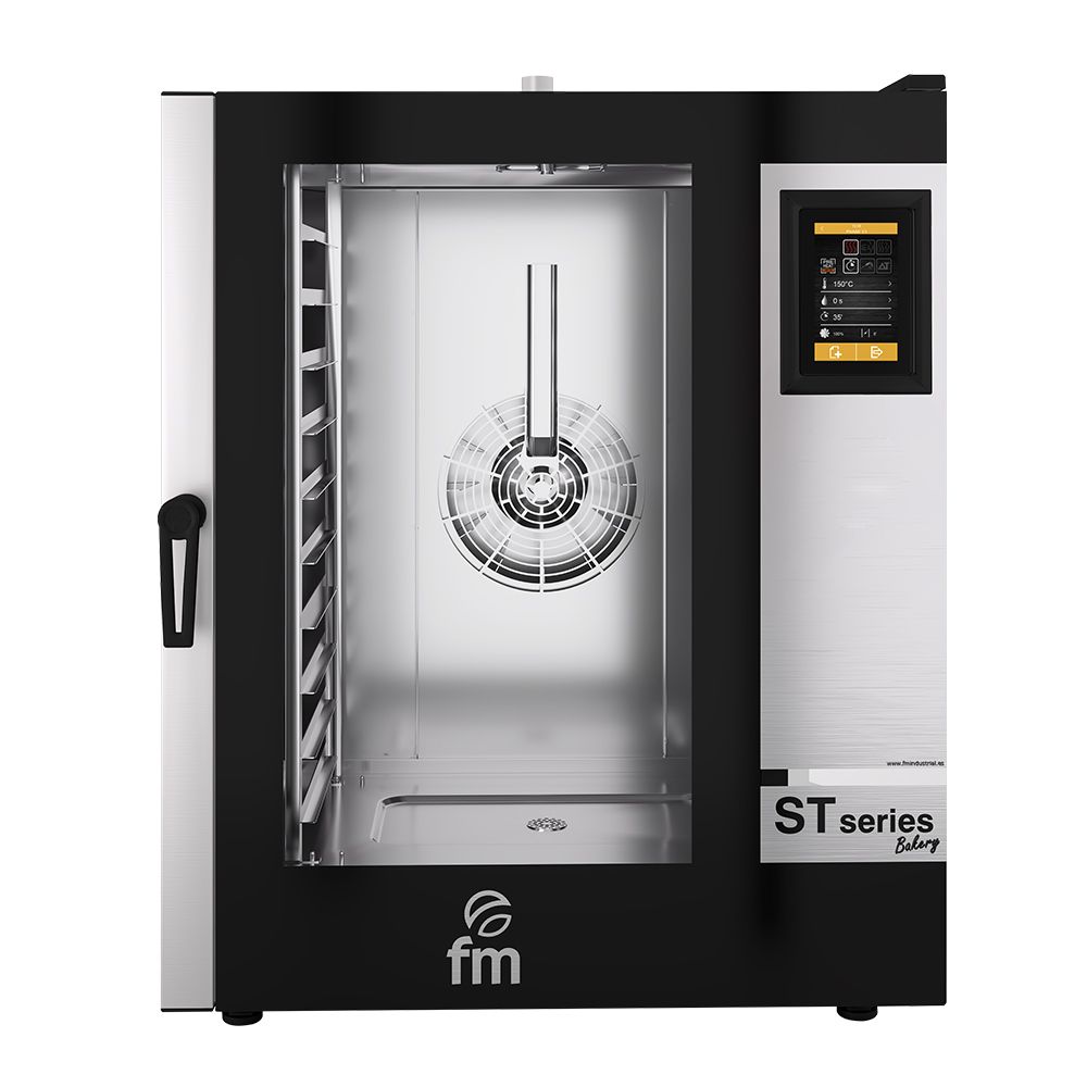 Cuptor profesional patiserie FM pe gaz cu 20 tavi si panou de control digital - 3