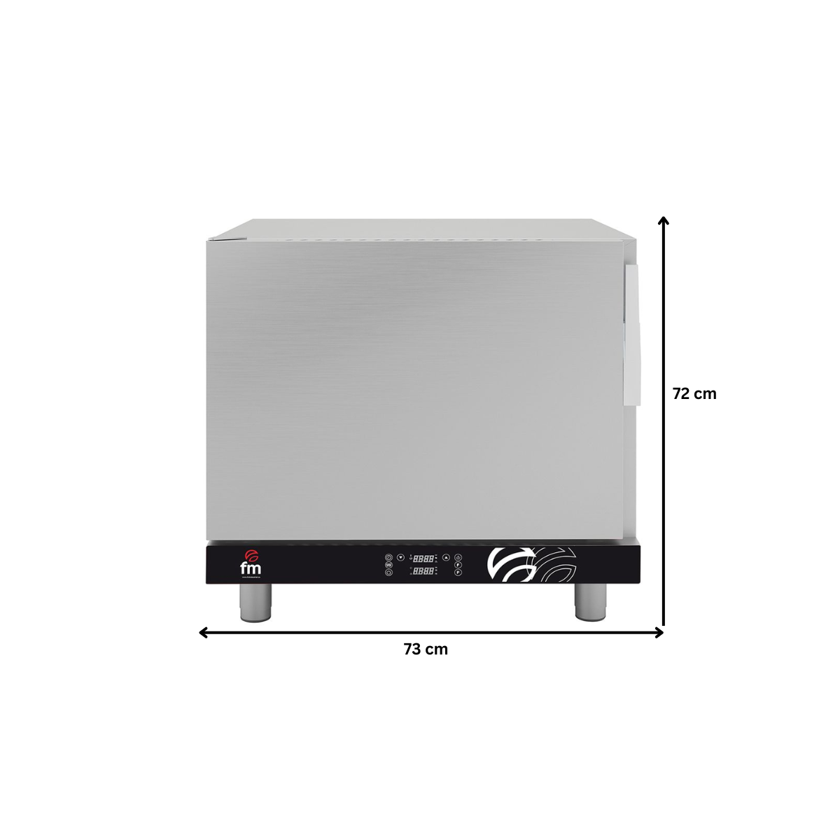 Cuptor profesional regenerare cu 6 cuve si panou electromecanic - 2