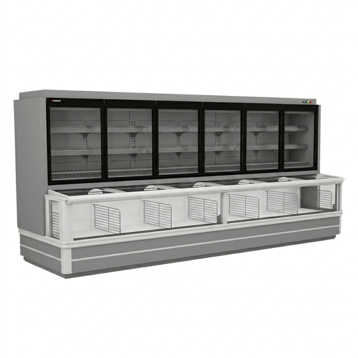 Raft frigorific combi pentru inghetata si produsele congelate, 375 cm - motor exterior - 5