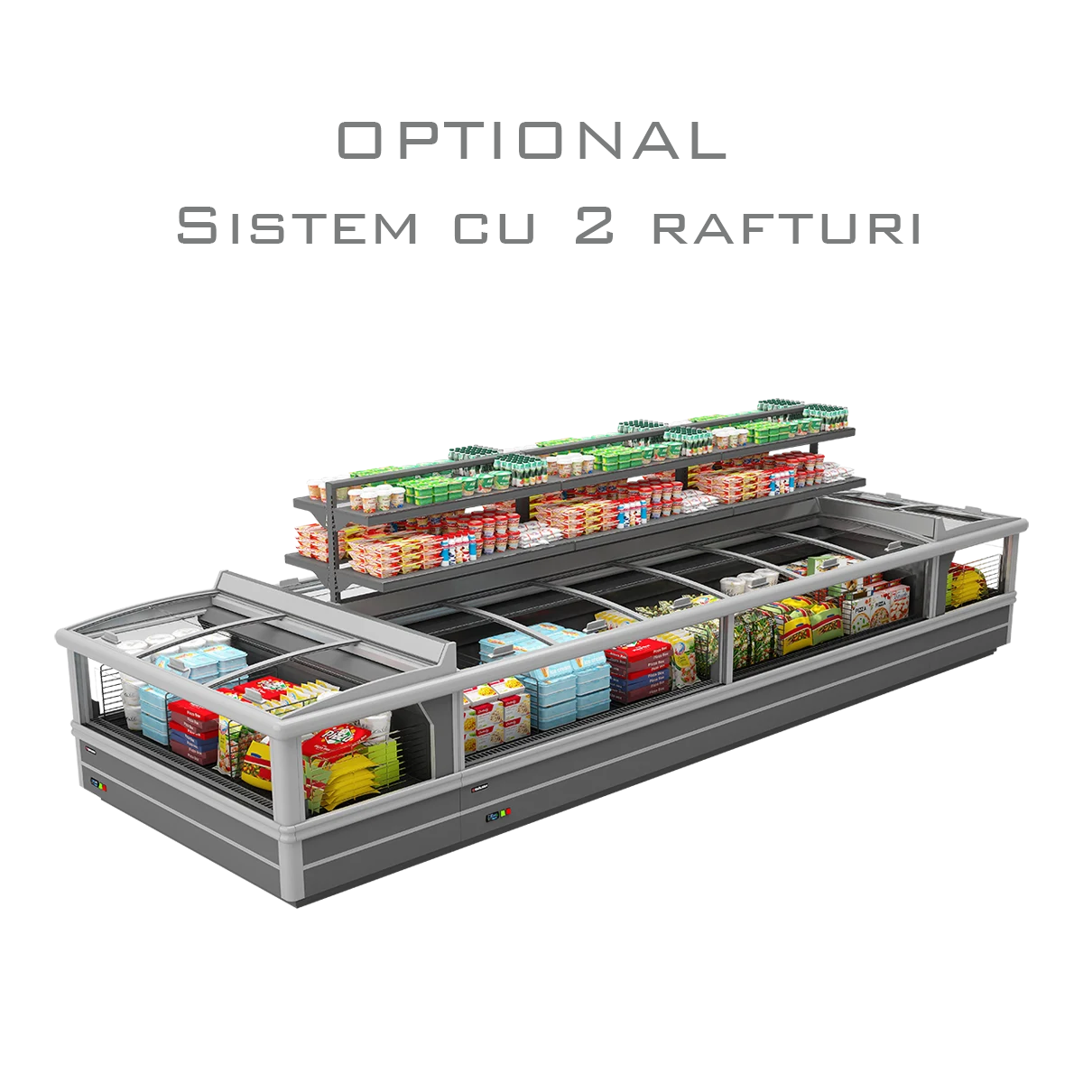 Insula congelare dubla, 188*192*93 cm - 2