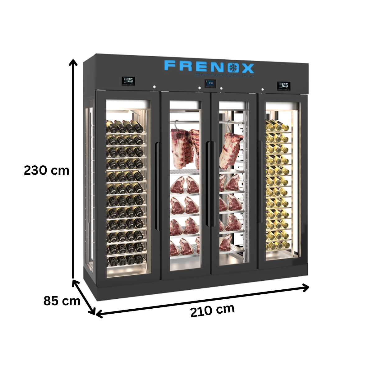 Vitrina frigorifica FRENOX, 1000 lt - 3
