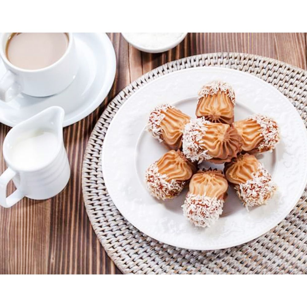 Masina pentru fursecuri / biscuiti cu 3 culori, inox, 265*140*155 cm - 12