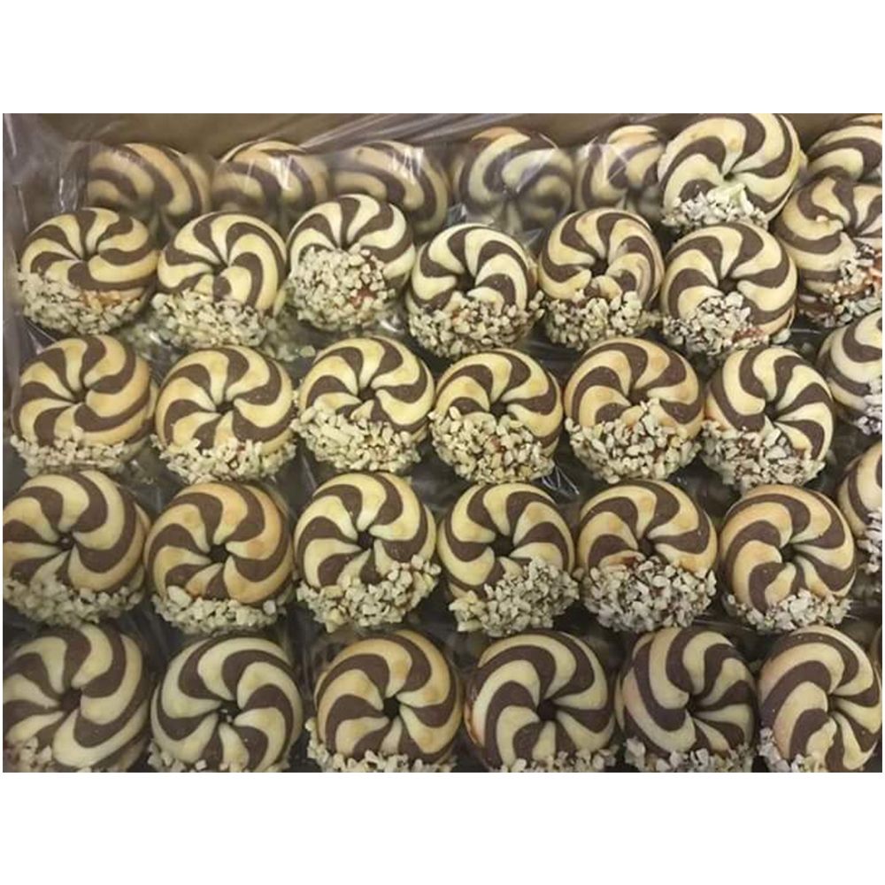 Masina pentru fursecuri / biscuiti cu 2 culori, inox, 225*130*155 cm - 27