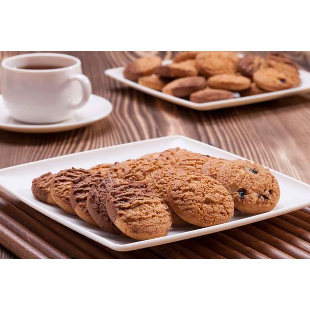 Masina pentru fursecuri / biscuiti cu 2 culori, inox, 225*130*155 cm - 26