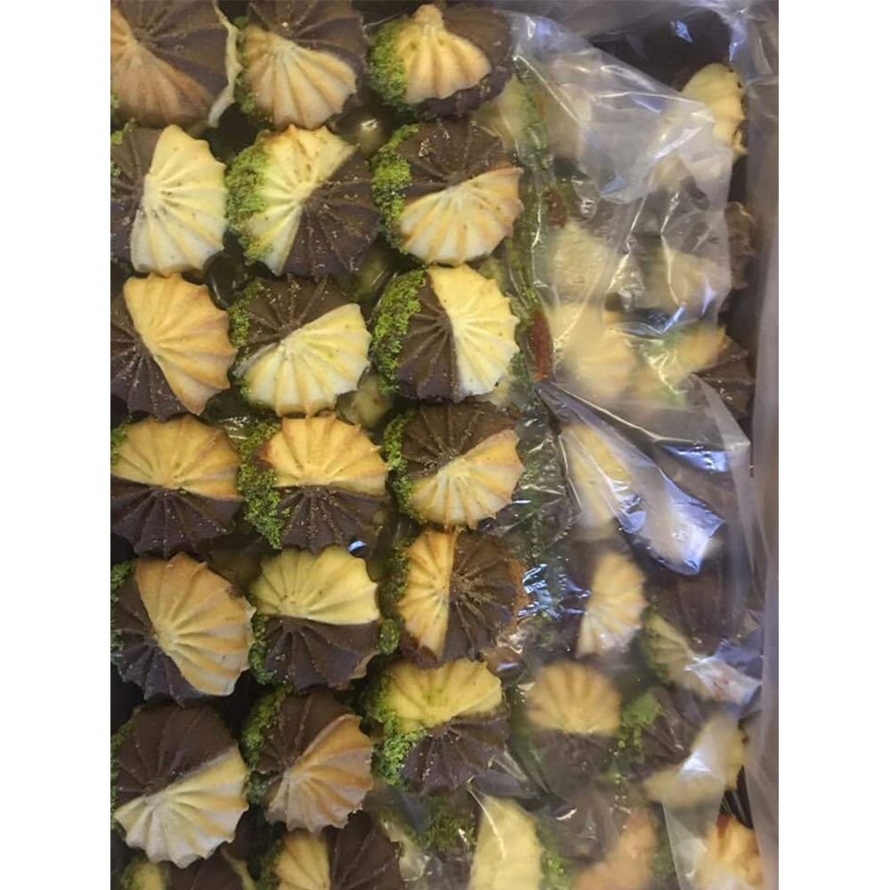 Masina pentru fursecuri / biscuiti cu 2 culori, inox, 225*130*155 cm - 24