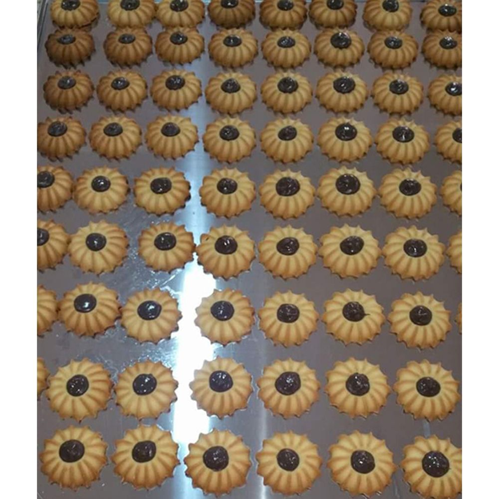 Masina pentru fursecuri / biscuiti cu 2 culori, inox, 225*130*155 cm - 19