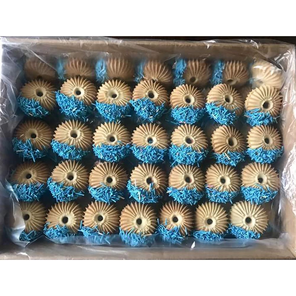 Masina pentru fursecuri / biscuiti cu 2 culori, inox, 225*130*155 cm - 18