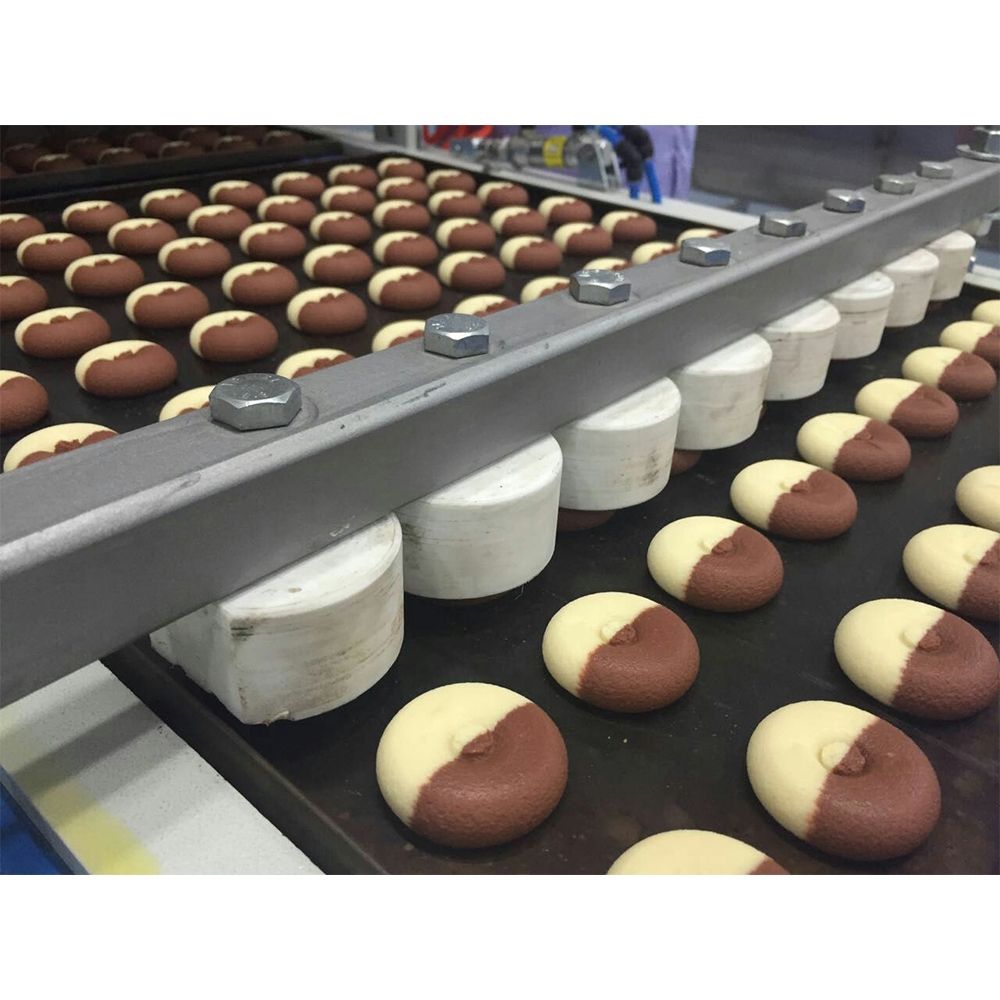 Masina pentru fursecuri / biscuiti cu 2 culori, inox, 225*130*155 cm - 2