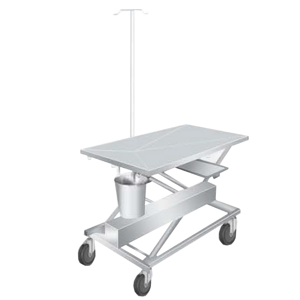 Masa medicala inox, pentru operatie - 0