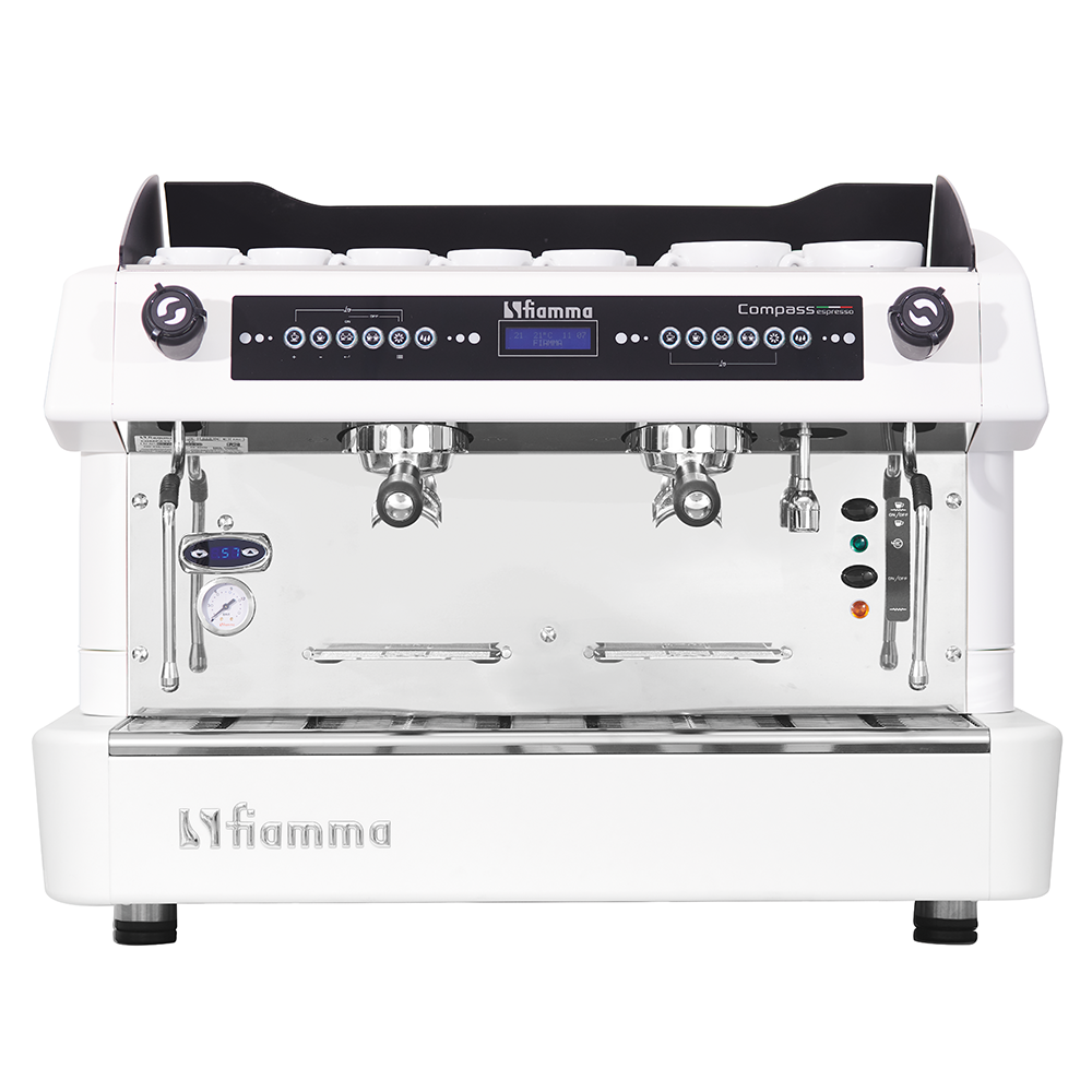 Espressor automat FIAMMA 2 grupuri, inox, 3.5 - 5.5 kW, 75*60*59 cm - 3