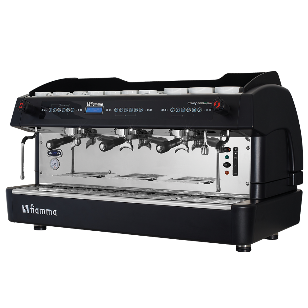 Espressor automat FIAMMA 3 grupuri, inox, 4.2 - 6.2 kW, 96*60*59 cm - 5