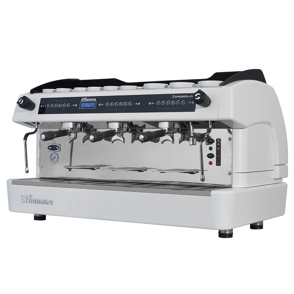 Espressor automat FIAMMA 3 grupuri, inox, 4.2 - 6.2 kW, 96*60*59 cm - 8