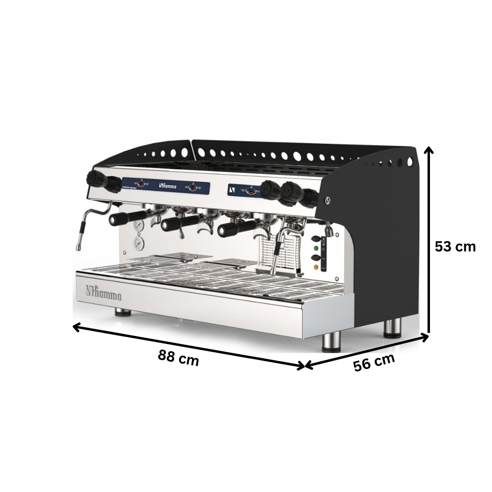 Espressor semi-automat FIAMMA 3 grupuri - 6