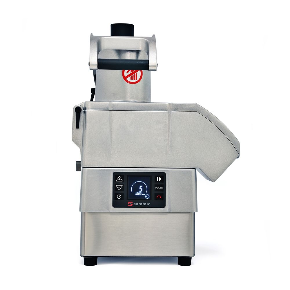 Masina profesionala de taiat si razuit legume, fructe, branzeturi, cu viteza variabila SAMMIC, inox, 500 kg/h, 39*40*55 cm - 0