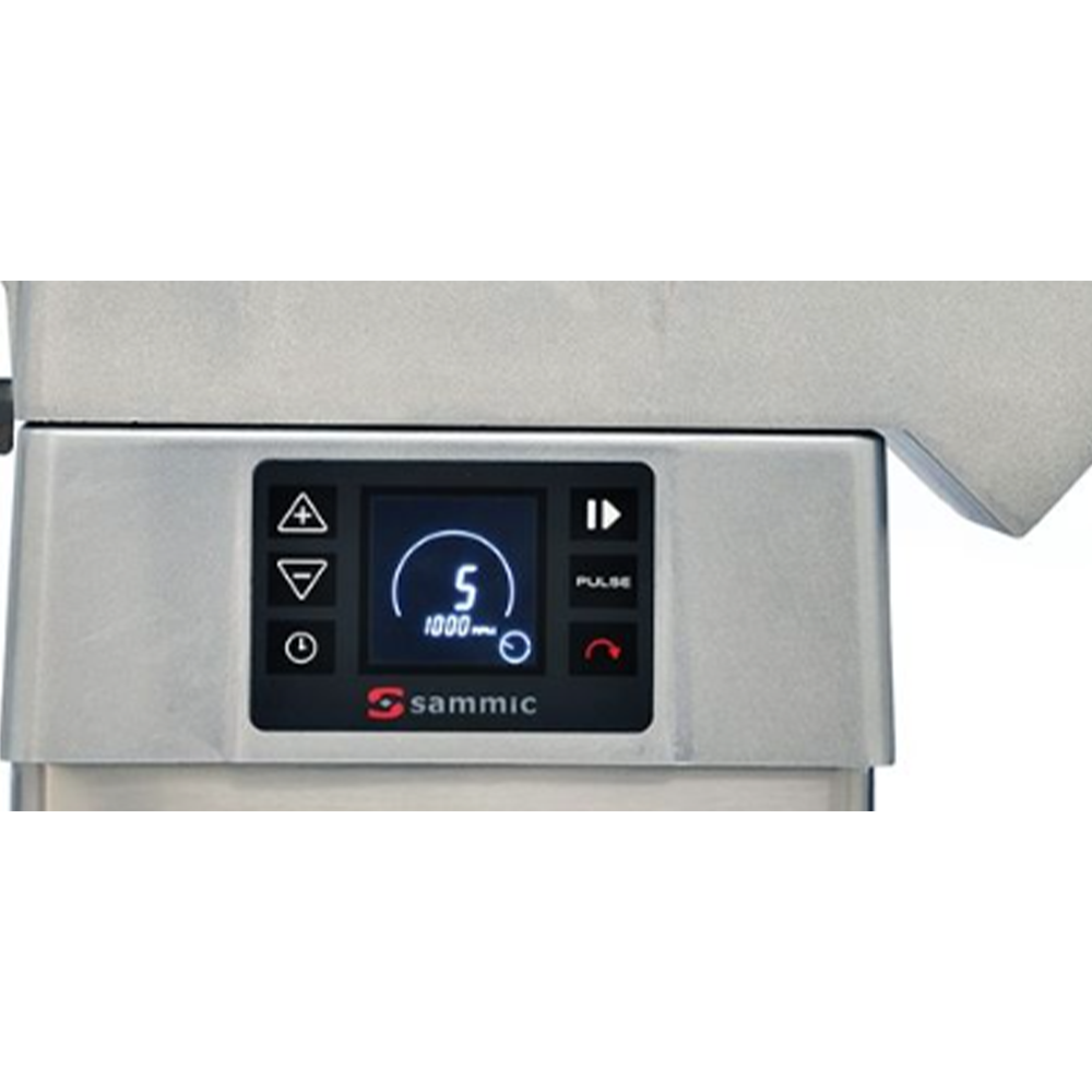 Masina profesionala de taiat si razuit legume, fructe, branzeturi, cu viteza variabila SAMMIC, inox, 500 kg/h, 39*40*55 cm - 3