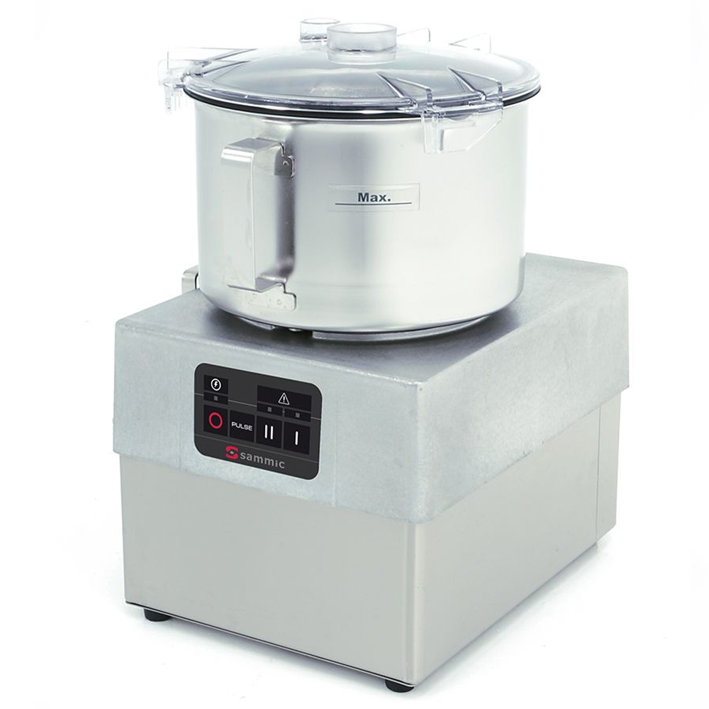 Cutter profesional SAMMIC cu viteza variabila, capacitate bol 5,5 LT, panou de control - 1