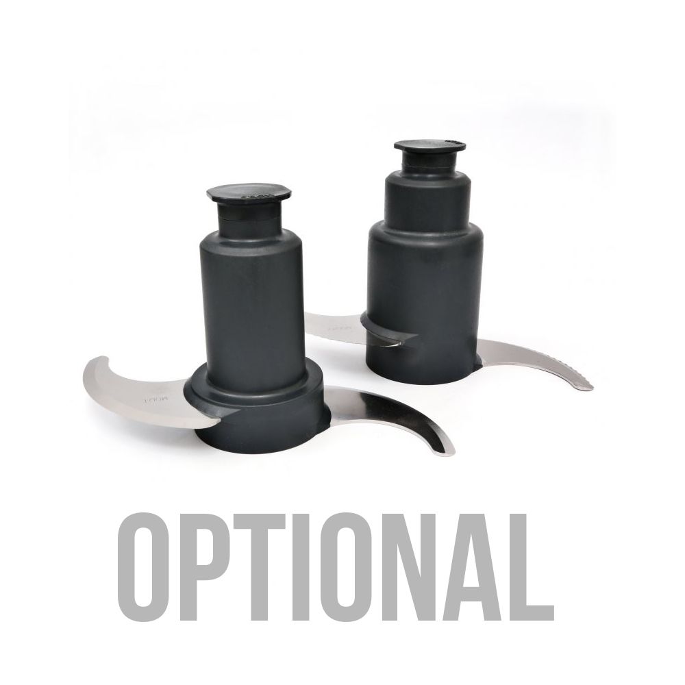 Cutter cu viteza variabila si bol, inox, 8 lt, 28*38*51 cm - 1