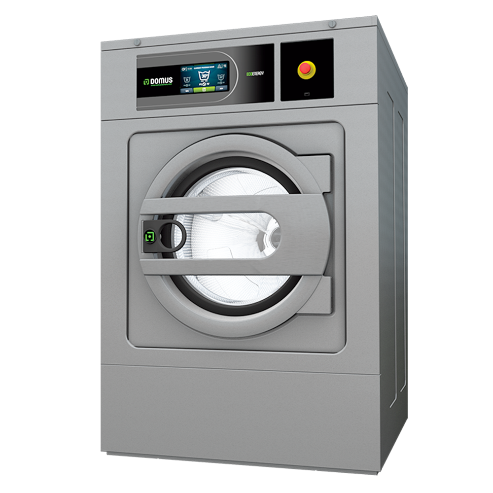 Masina de spalat industriala DOMUS capacitate 11kg si viteza inalta de centrifugare, Factor G 300 - electrica - 0