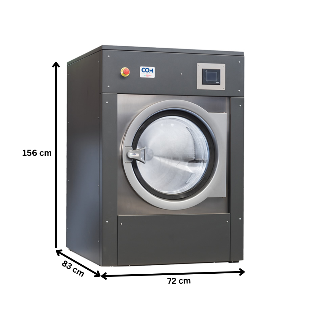 Masina de spalat capacitate 34 kg si viteza inalta de centrifugare, Factor G 190, incalzire electrica - 2