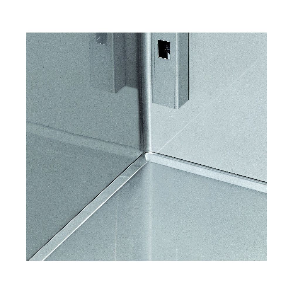 Masa rece preparare pizza, profesionala, inox, 2 usi si 5 cuve, 240 lt, 90*70*107 cm - 3