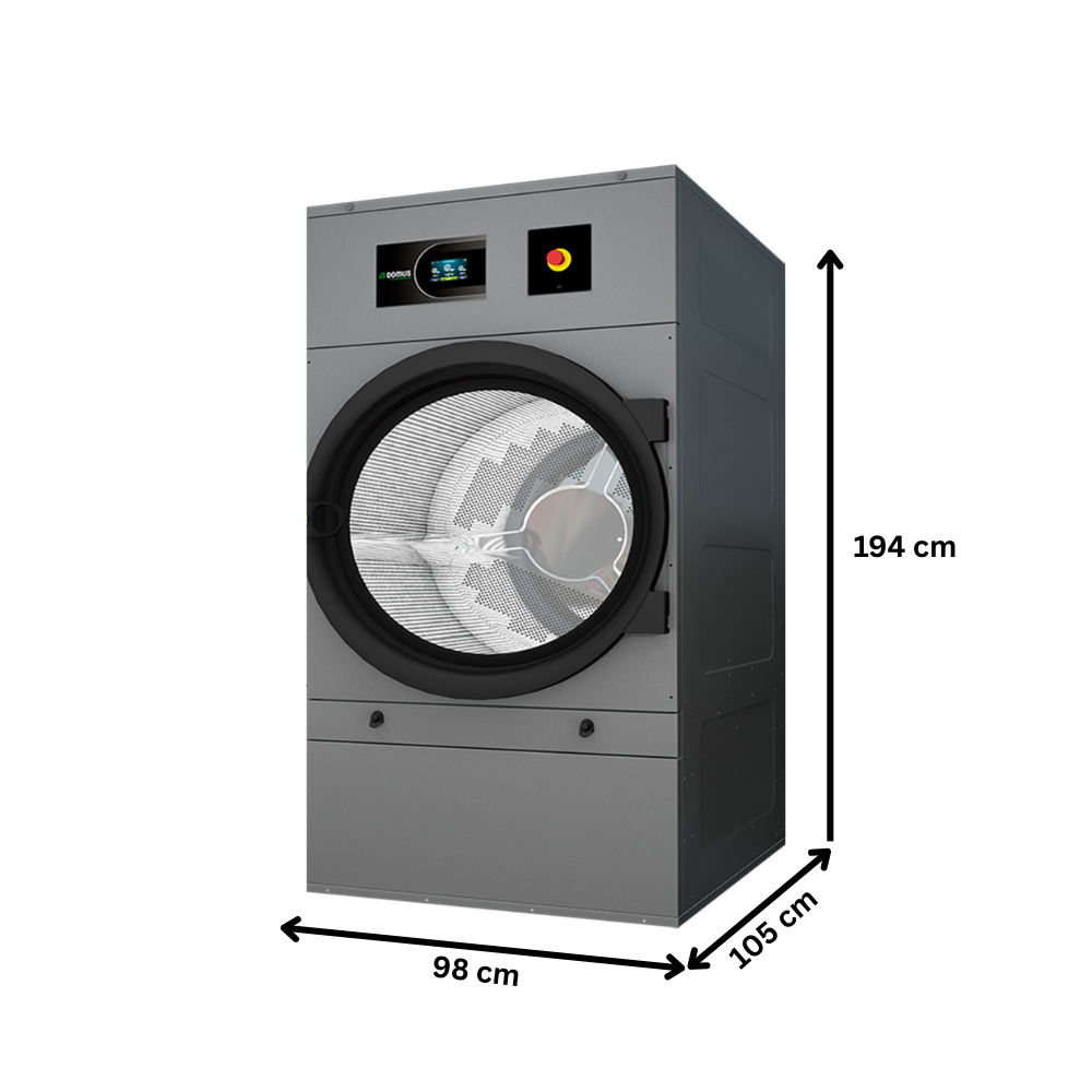 Uscator rotativ industrial DOMUS capacitate 27 kg - 5