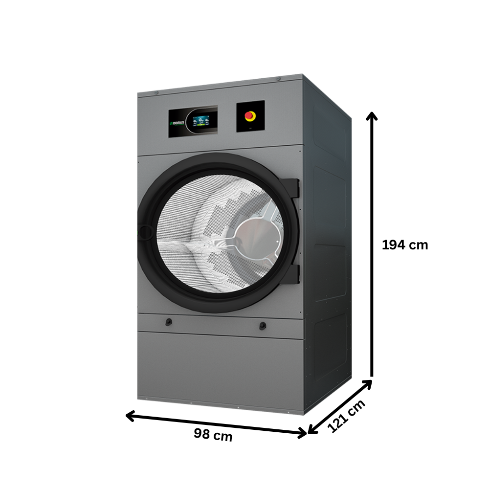 Uscator rotativ industrial DOMUS capacitate 33 kg - 5
