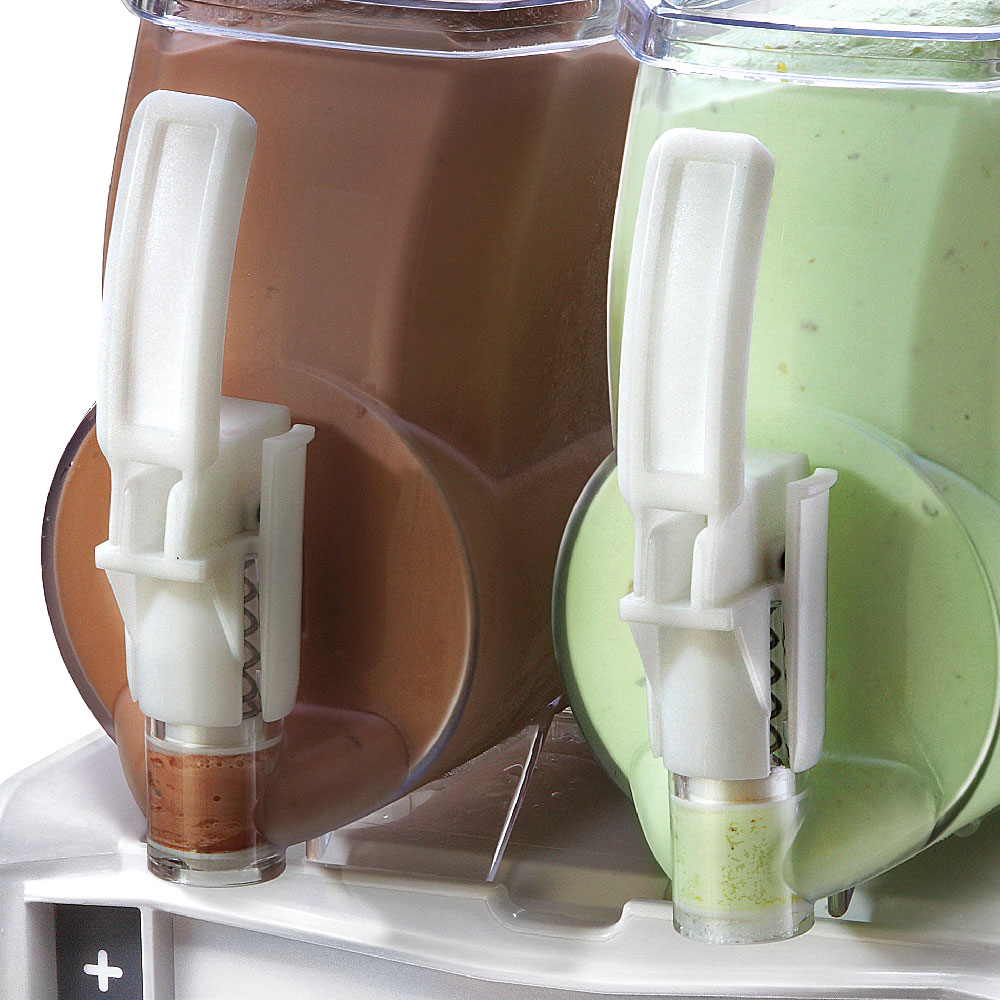 Aparat dozator SPM sorbet si creme reci 2+2 lt cu mixer - 3